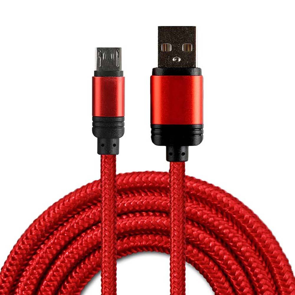ไมโคร USB สีแดง