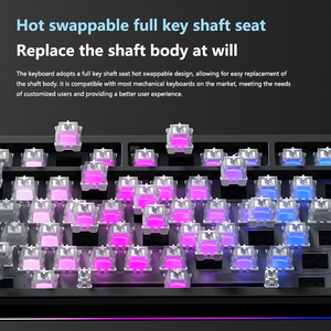 WEIKAV WK75 Wireless Mechanical <strong>Keyboard</strong> Tri-Mode Hot Swap RGB TFT Screen Hifi Switch Custom Gamer Laptop Pc Gaming <strong>Keyboard</strong> - Product Image 6