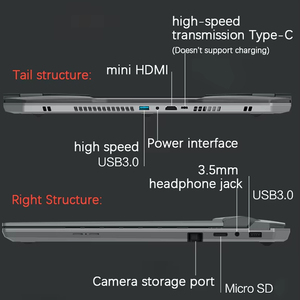 16 Inch <strong>with</strong> Mechanical <strong>Keyboard</strong> <strong>Notebook</strong> Win10 8th Generation Intel Core I5- IPS Business Laptops Personal and Home Laptops - Product Image 4