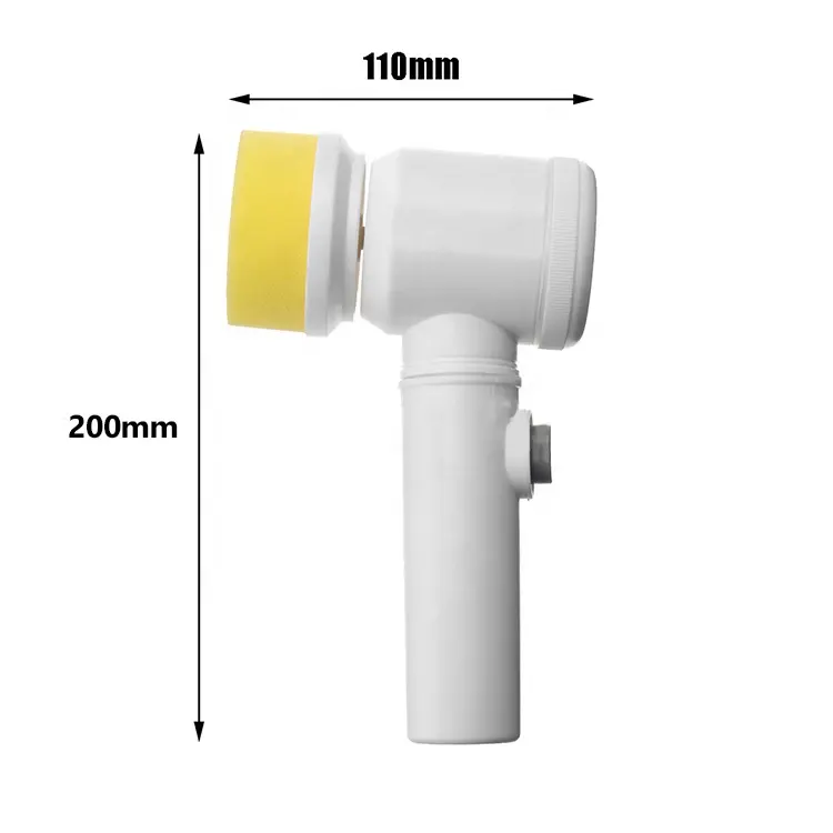 China manufacturer durable low price battery operated 5 in 1 electric bathroom toilet cleaning brush