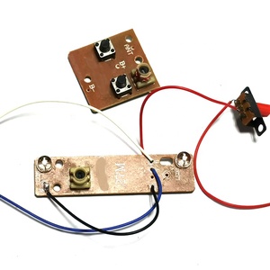 แผงวงจรควบคุมระยะไกล2ช่องสัญญาณสำหรับรถยนต์ PCBA Tx และ RX PCB แผงวงจรอิเล็กทรอนิกส์รถยนต์ของเล่น RC พร้อมไฟ LED - Product Image 2