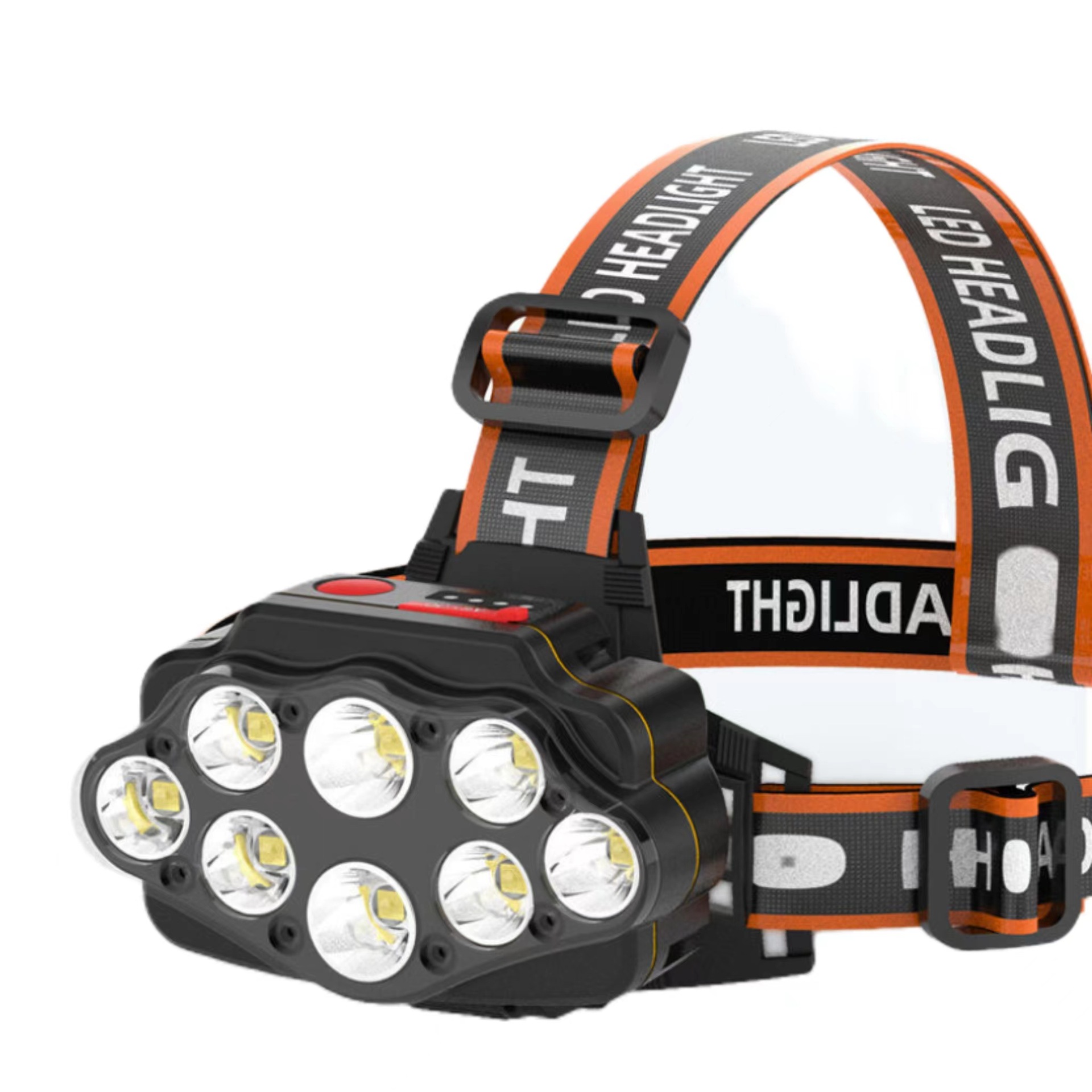 Eight-core Headlight Single Battery