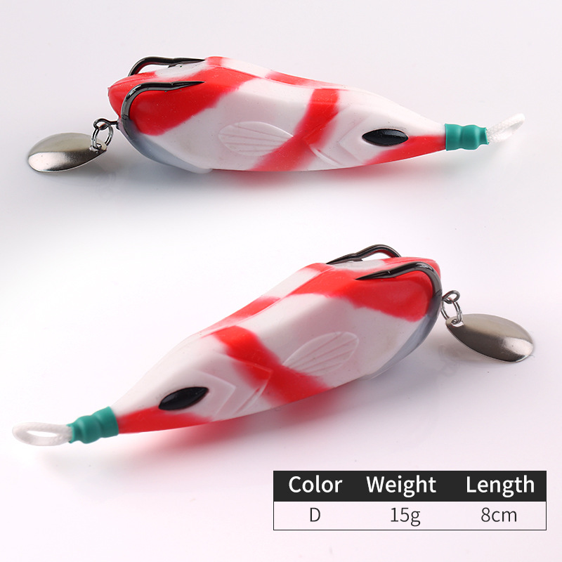 D-white body orange pattern