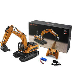 Wltoys 16800 1/16 2.4g elektrikli simülasyon alaşım ekskavatör ışık ses uzaktan kumanda inşaat araba modeli USB kablosu Rc - Product Image 1