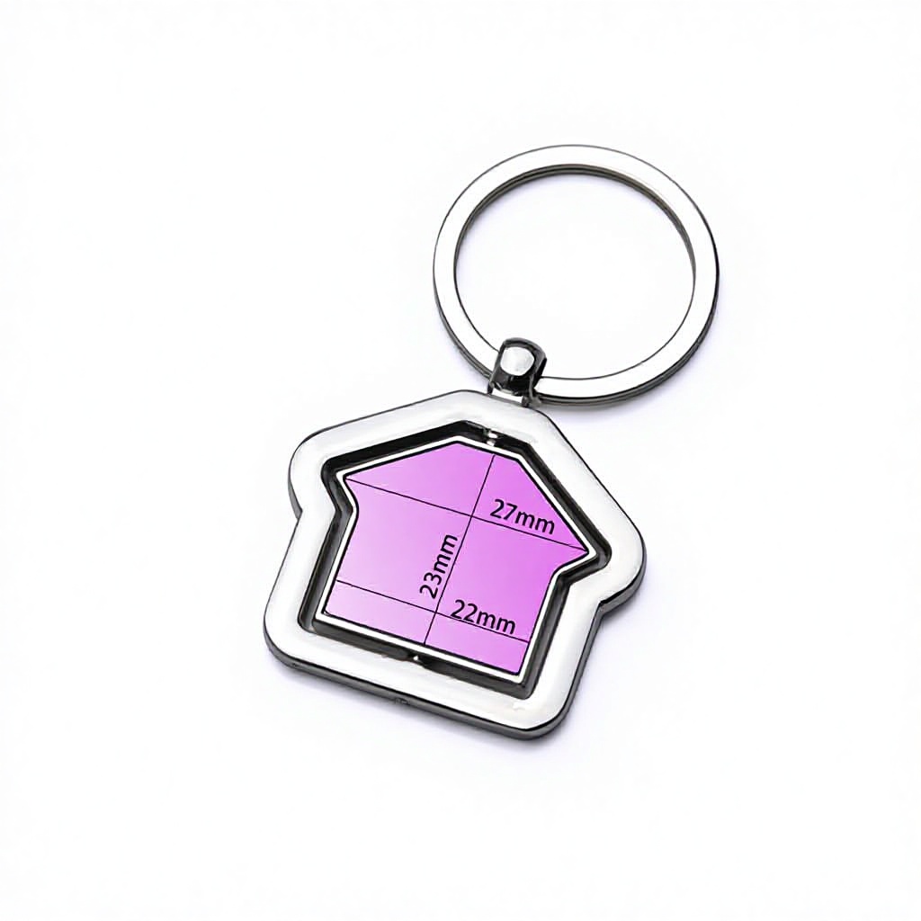 House shaped purple