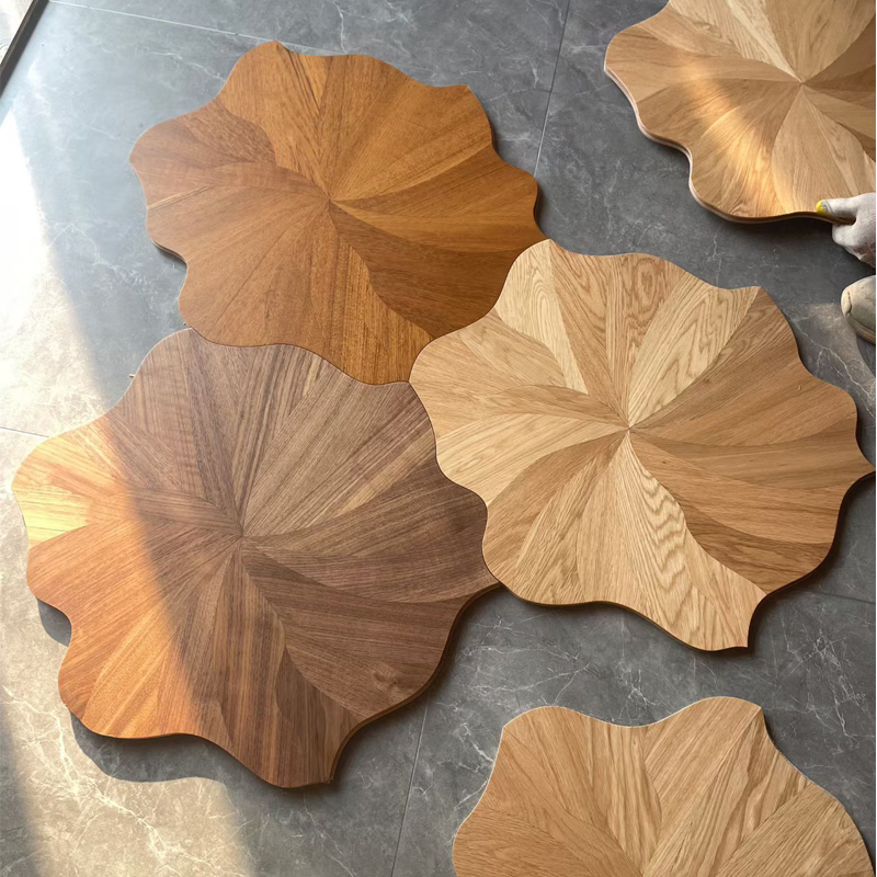 Four-color lotus leaf
