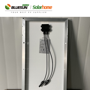 BLUESUNpvモジュール50w50ワットソーラーパネルを入手するための50ワットコスト60w 70w 80w 100wバッテリーソーラーパネル付きポータブル発電所 - Product Image 3