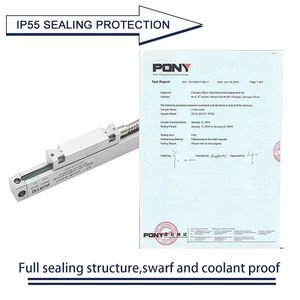 Ditron Auflösung 1um/5um Schlanke dünne lineare Skala/optischer linearer Encoder Optische Glas waage für Dro-Fräs-/Drehmaschine - Product Image 6