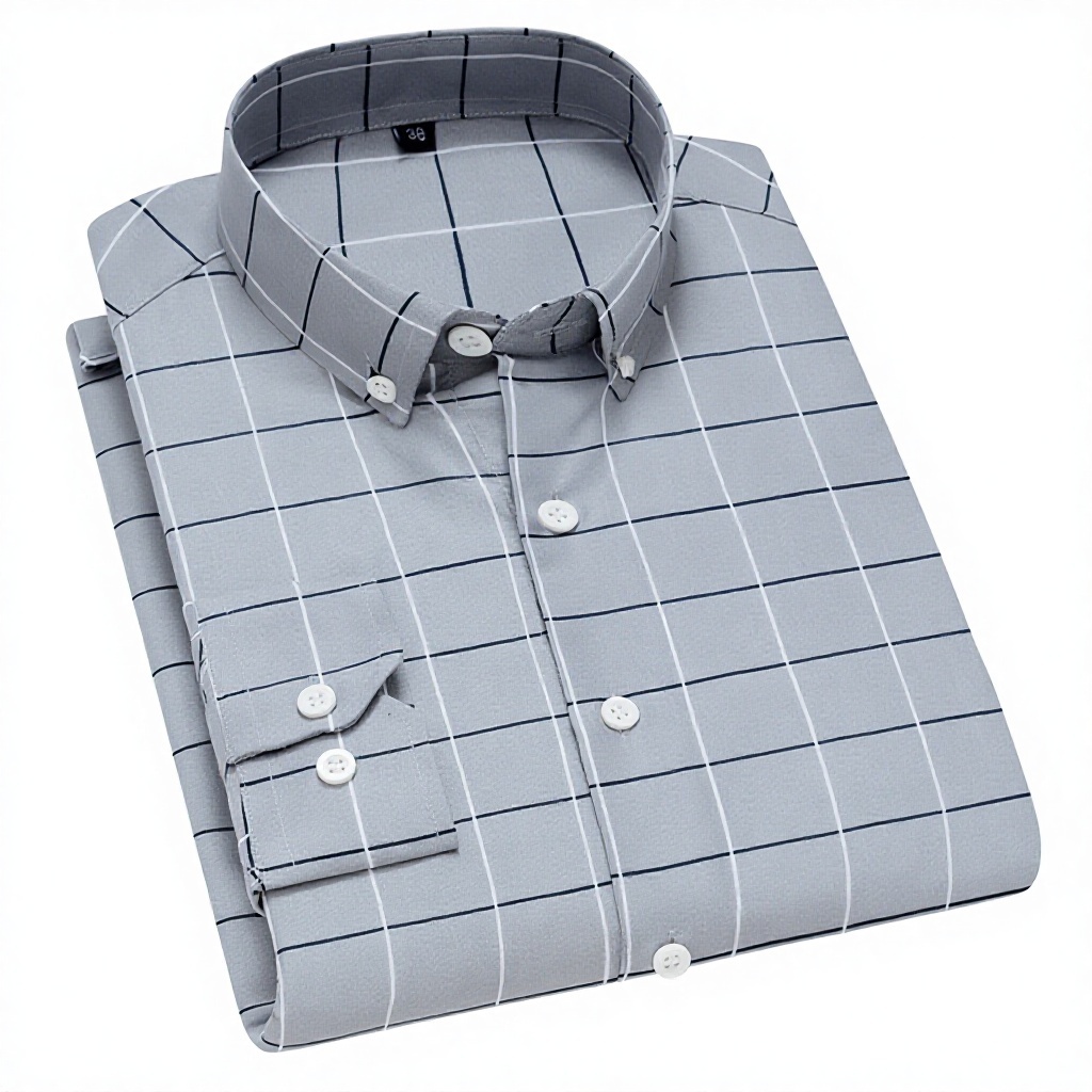 Plaid gris et blanc
