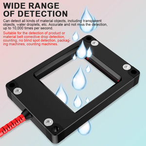 MOTEE Rectangular Window <strong>Sensor</strong> High-Speed <strong>Detection</strong> Fiber Optic <strong>Sensor</strong> <strong>for</strong> Small <strong>Objects</strong> Drop Counting Switch Optimal <strong>for</strong> Small - Product Image 2