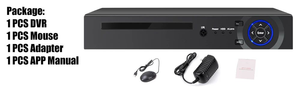 2MP 4通道数字录像机 (DVR)，具有用于AHDL闭路电视系统的经济型XMeye VMS XVR 6合1支持CVBS模拟输入 - Product Image 3