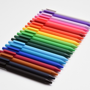 <span class=keywords><strong>KACO</strong></span> saf geri çekilebilir doldurulabilir jel mürekkep kalemler 0.5mm güzel nokta 5 renk özel jel kalem seti renkli mürekkep - Product Image 1