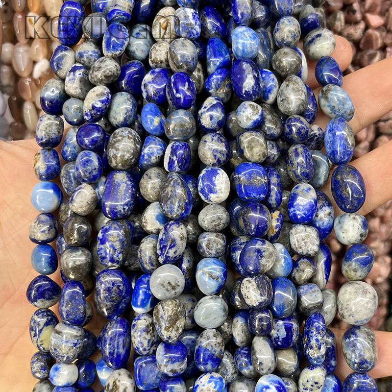 Natural Lapis Lazuli Nugget Beads