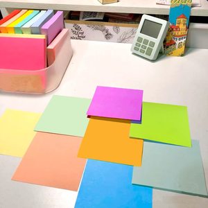 文具学校用品七彩纸便签本定制记事本索引贴便签本