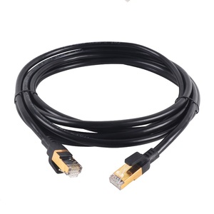 Üretici toptan kablo Otg Ethernet kedi 7 kablo rulo Oem 8P8C bağlayıcı 0.5M Cat7 bilgisayar Internet kablo tel - Product Image 1