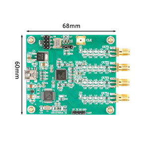 AD9959 Módulo DDS de cuatro canales generador de fuente de señal RF AT comando puerto serie salida barrido AM