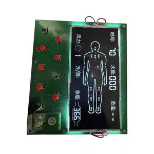 Flugzeug Tachometer LCD Display Kopf Massage gerät Auto Klimaanlage Controller mit LED-Hintergrund beleuchtung Segment zeigt Produkt