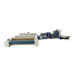 Linea di produzione di cotone Non adesiva per l'ambiente Non tessuto che fa la macchina ovatta in poliestere linea di produzione - Product Image 2