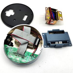 Prezzo economico tastiera rotonda cromata combinazione elettronica blocco codice password per cassetta di sicurezza e sportello del bancomat - Product Image 4