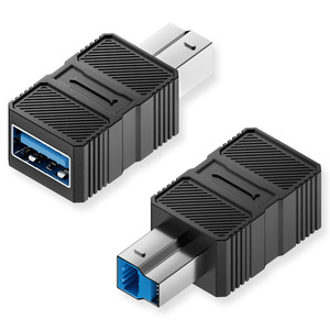 Adaptador USB 3,0-B 5W Salida PVC para impresora Carga Transferencia DE DATOS Caja de disco duro Instrumento Conexión de monitor de expansión
