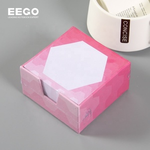 Papelería de oficina escolar promocional logotipo personalizado impreso papel colorido lindo Bloc de notas blocs de notas adhesivas - Product Image 3