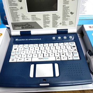 130機能英語とスペイン語の学習言語のおもちゃインテリジェントキッズラップトップ学習機械のおもちゃマウス付き - Product Image 5