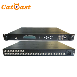 Modulador Digital 16 DVBS2 DVBT DVBC sintonizador a DVBC DVBT ATSC ISDBT modulador de RF - Product Image 2