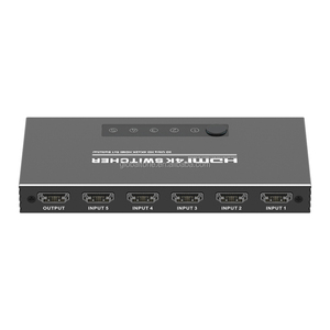 4K 5 in <strong>1</strong> Out 5 Port <strong>HDMI</strong> Switcher Selector Box with IR Remote Control &amp; Auto <strong>Switch</strong> Support 4K@30Hz, <strong>HDMI</strong> <strong>1</strong>.<strong>4</strong>, 3D, 1080P - Product Image 2