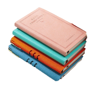 Self-Discipline Daily Plan Diary <strong>with</strong> 100 Sheets A6 Card-in Form Hand-held Account Book <strong>Notebook</strong> Hardcover Work <strong>Log</strong> <strong>Notebook</strong> - Product Image 1