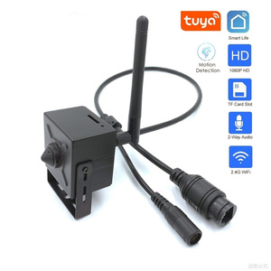 Tuya Smartlife 2MP 1080P WIFI TF插槽128G无线迷你方形IP摄像头android IOS Windows H.264 AVI音频2.4G wi-fi - Product Image 3