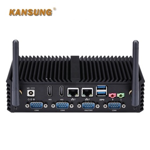 Kansung-Mini PC con procesador Core i5, 4 puertos seriales, compatible con Windows 10, sistema Linux, ordenador portátil Barebone, barato - Product Image 1