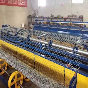 厂家价格全自动钻石Gi双手动操作丝网链节围栏织网围栏制造机 - Product Image 2