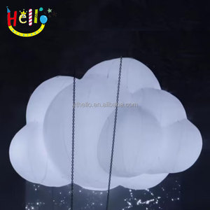 Reklam dekoratif Led aydınlatma balon sahne sahne ve parti için şişme aydınlatma bulut - Product Image 1