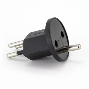 ドイツからスイスへのアダプターソケット10A定格電流Schukoタイプ (プラグとソケット付き) - Product Image 1