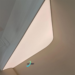 Mode Innendekoration falscher 3D-PVC-Bodenleiter Tendens dehnung Deckenbeleuchtung Diffusor perforierte Löcher Decke - Product Image 5