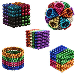 Magic Buck Dekompression <span class=keywords><strong>Puzzle</strong></span> Spielzeug 5 mm216 Magnet kugeln Würfel zappeln Sensory Toys