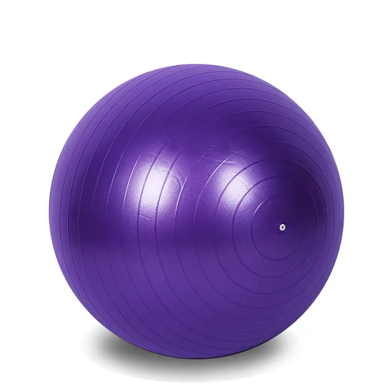 65cm özel Logo Oem egzersiz spor salonu Burst egzersiz istikrar İsviçre denge eğitmen Pvc Yoga topu