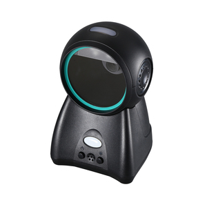 USB Desktop QR Code & Barcode Scanner mit rotem LED Licht 1D 2D Omni direktion aler Laser Stock Laser Barcode Scanner