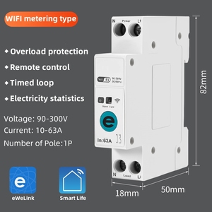 Interruttore intelligente Kampa interruttore di controllo intelligente con misurazione per la guida mini Smart home telecomando wireless interruttore Kampa smart Home