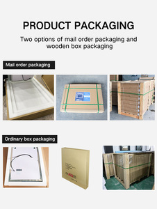 厂家直销抛光LED大圆镜时间温度显示带放大功能的带灯镜 - Product Image 5
