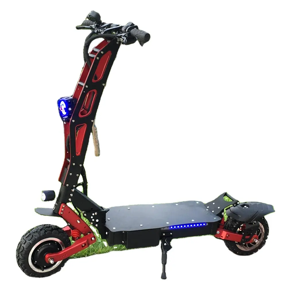 Extreme Fast Speeds Powerful Electric Scooter Adult 5600ワット60v With Long Range Dual Motor Electric Motorcycle Kick Ski Scooter
