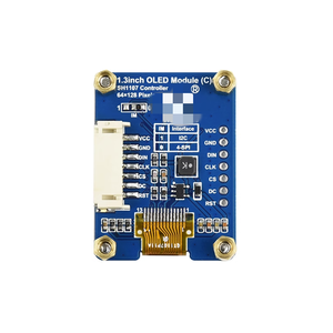 Raspberry PI 1,3-Zoll-OLED-Erweiterungspanel-Display SH1107-Treiberchip-SPI/I2C-Schnittstelle - Product Image 1