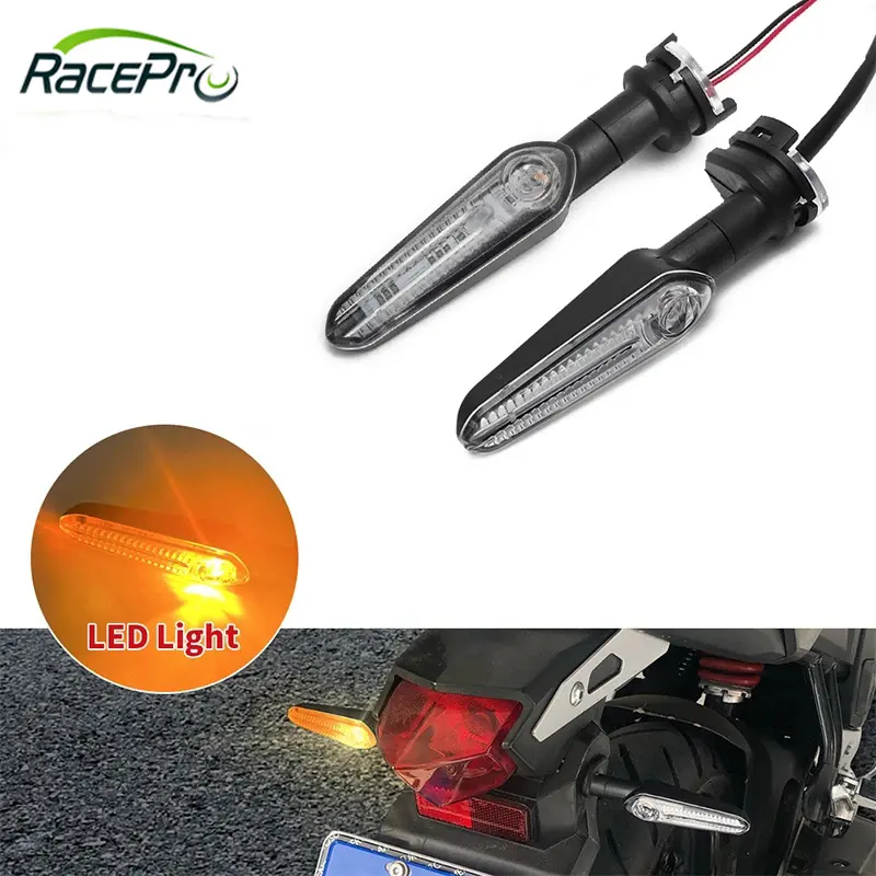 RACEPRO New Motorcycle Front Rear Indicator LED Flasher Lamps Turn Signal Light For YAMAHA MT07 MT03 MT09 Tracer XSR 700