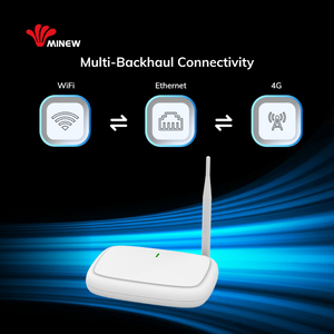 IIoT Edge Computing Industrial Lte Cellular Gateway Bluetooth Ble Wifi Gateway 4G Lte Long Range IoT Lora Lorawan Gateway