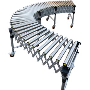Flexible Powered Roller Conveyor for <strong>Loading</strong> <strong>and</strong> <strong>Unloading</strong> Line - Product Image 4