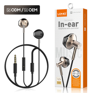 LDNIO HP09 Handfree oyun kulaklıkları dahili mikrofon ile yeni kablolu Stereo kulak içi kulaklık orijinal özel kulaklık - Product Image 1