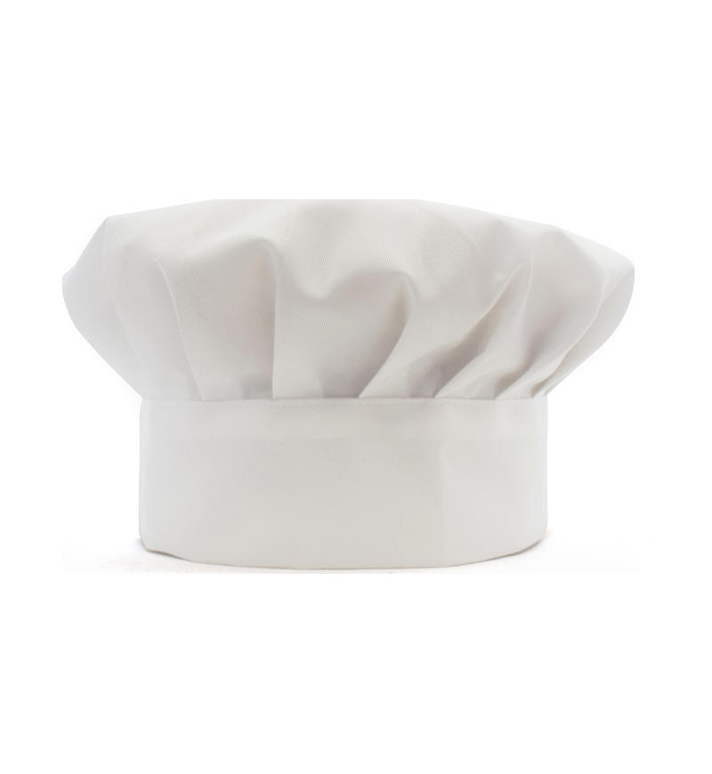 Toque de chef blanche