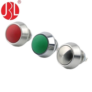 Anillo de luz eléctrica de metal resistente al agua personalizado, cabezal empotrado de resorte LED, interruptor de botón de parada de arranque momentáneo de 12mm - Product Image 4