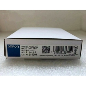 Nueva unidad de entrada analógica Omrons en caja - Product Image 1