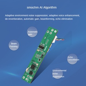 USB 8 MICマイクアレイモジュールデジタルノイズリダクションボイスエコーキャンセレーションマイクPCBA - Product Image 3